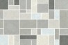 Papier peint PG101A-SQUARE-GRAY - GLAMORA