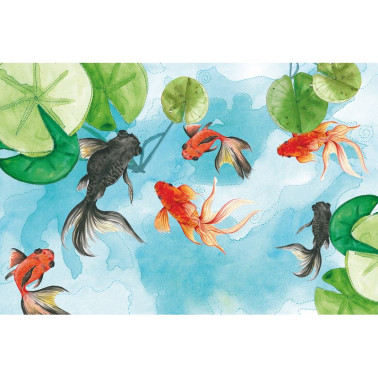 Wallpaper SB6A-GOLDFISH - GLAMORA
