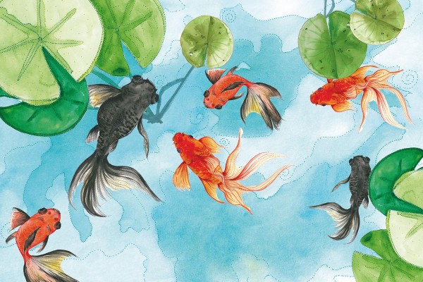 Tapete SB6A-GOLDFISH - GLAMORA