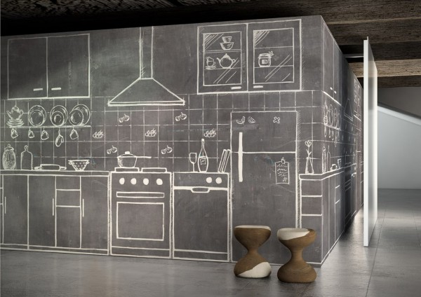 Papel Pintado GLV71A-FLAT-LOFT - GLAMORA