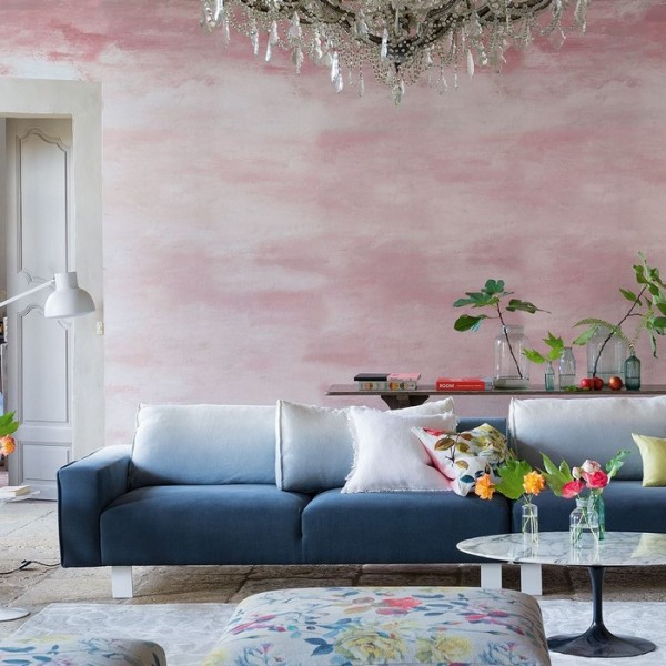Papel de parede PDG677-06 CIELO - ROSE - Designers Guild