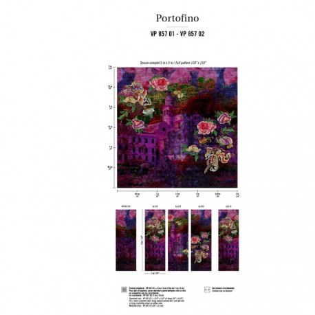 Papel de parede Talamone Portofino VP-857-01 - Elitis