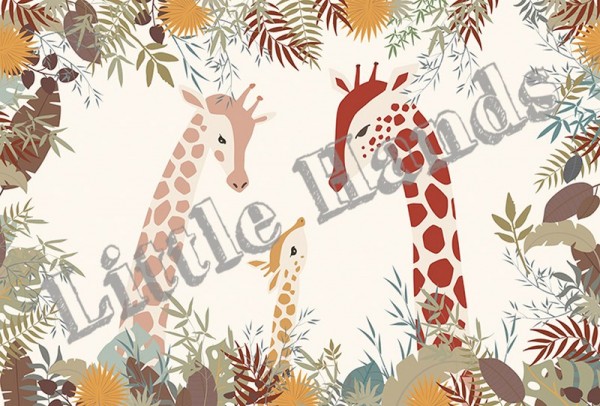 Tapete Giraffe Family - LITTLE HANDS