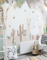 Papel Pintado The Llamas and the Hedgehogs - LITTLE HANDS