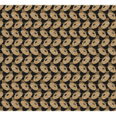 Papel Pintado Cecilia Gold FOL004 - KHROMA