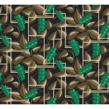 Papier peint Henry Emerald FOL301 - KHROMA