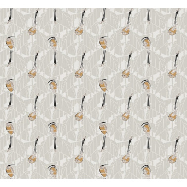 Wallpaper Kardinal Gold FOL605 - KHROMA
