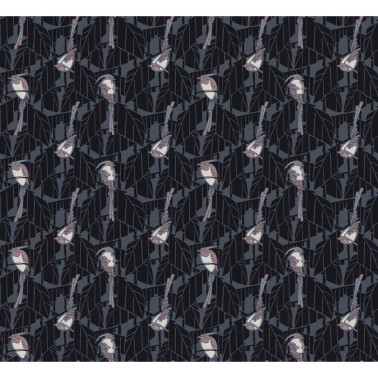 Wallpaper Kardinal Woodrose FOL603 - KHROMA