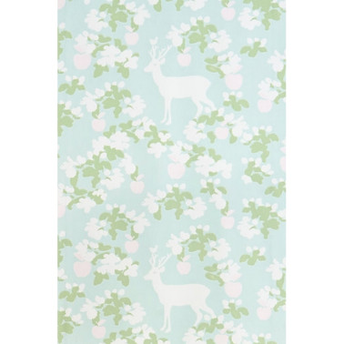 Papel Pintado Apple Garden Turquoise 107-01 - MAJVILLAN