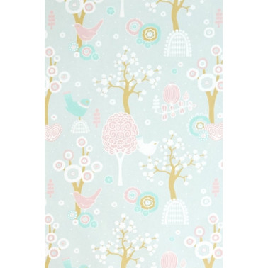 Papel Pintado Cherry Valley Grey 102-04 - MAJVILLAN