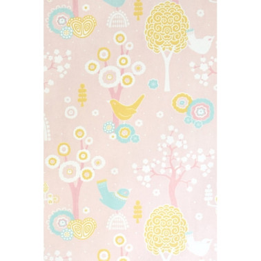 Papel Pintado Cherry Valley Pink 102-05 - MAJVILLAN