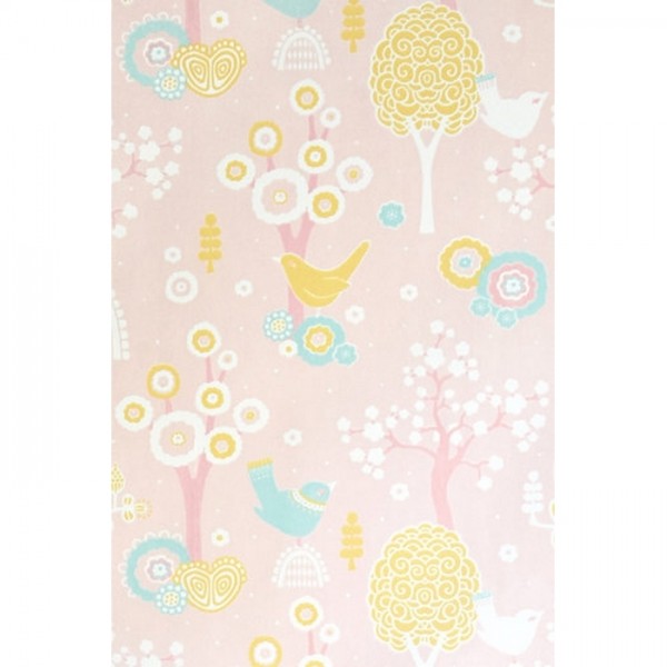 Papel Pintado Cherry Valley Pink 102-05 - MAJVILLAN Papel Pintado Cherry Valley Pink 102-05 - MAJVILLAN