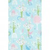 Papel Pintado Cherry Valley Turquoise 102-02 - MAJVILLAN