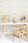 Carta da Parati Alice Pink-Yellow 109-01 - MAJVILLAN