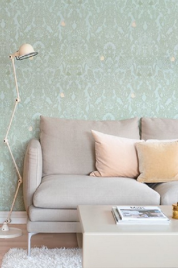 Papel Pintado Amelie Green 124-01 - MAJVILLAN