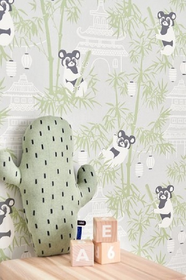 Papel Pintado Bambu Grey 120-01 - MAJVILLAN