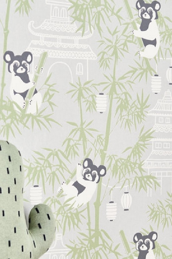 Papel Pintado Bambu Grey 120-01 - MAJVILLAN
