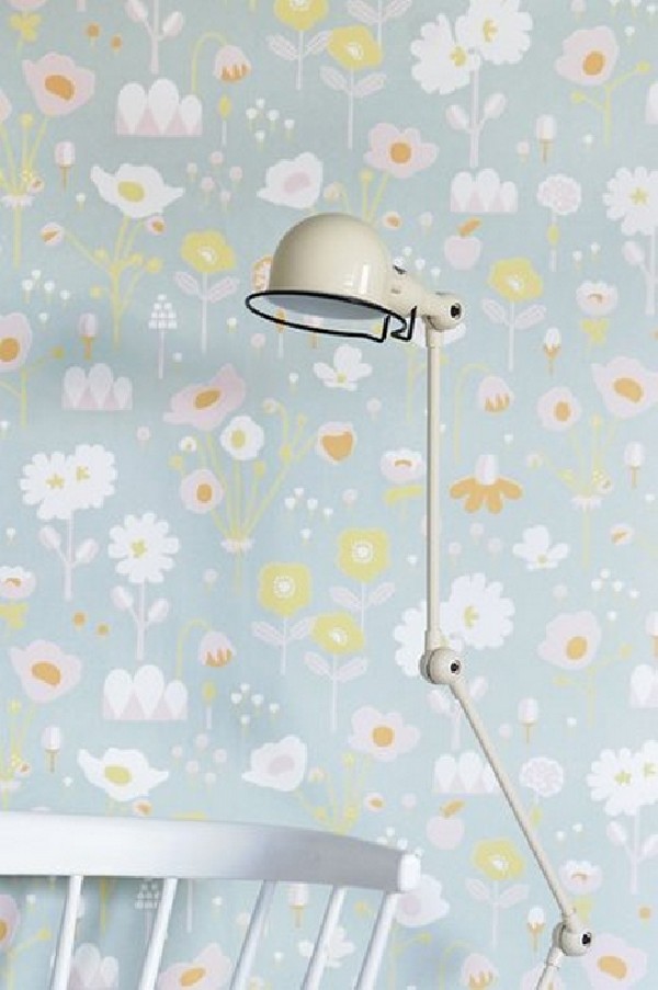 Wallpaper Bloom Grey 121-01 - MAJVILLAN
