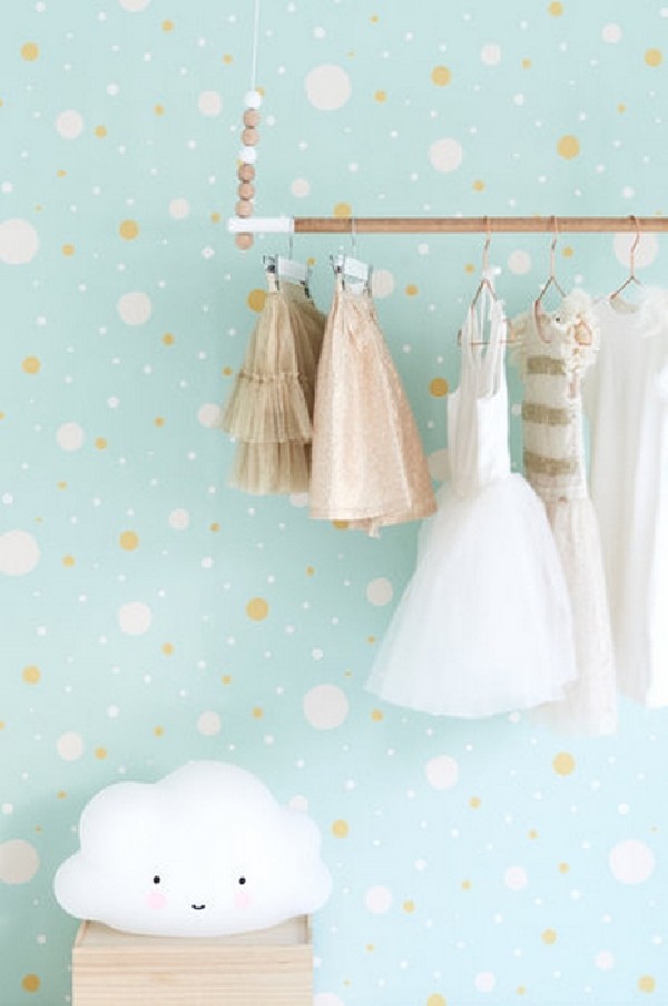 Papel Pintado Confetti Turquoise 117-02 - MAJVILLAN
