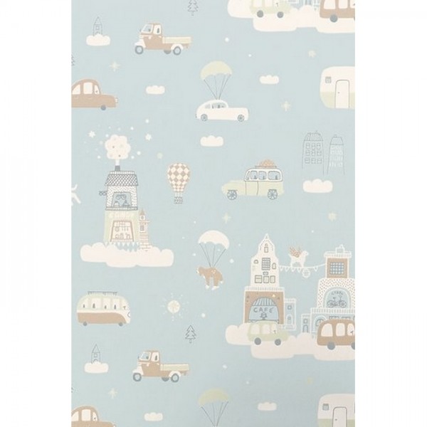 Papier peint Above The Clouds Soft Blue 131-02 - MAJVILLAN Papier peint Above The Clouds Soft Blue 131-02 - MAJVILLAN