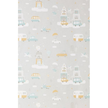 Papel Pintado Above The Clouds Soft Grey 131-01 - MAJVILLAN