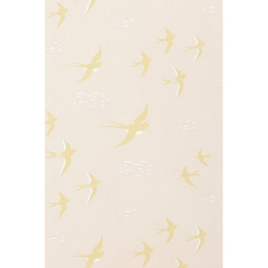 Papier peint Follow The Wind Sunny Pink 130-01 - MAJVILLAN