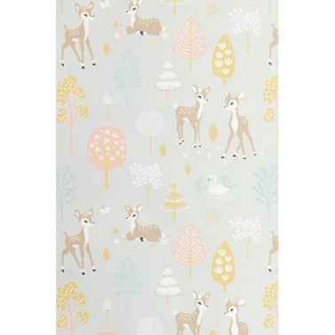 Papel Pintado Golden Woods Soft Grey 125-01 - MAJVILLAN
