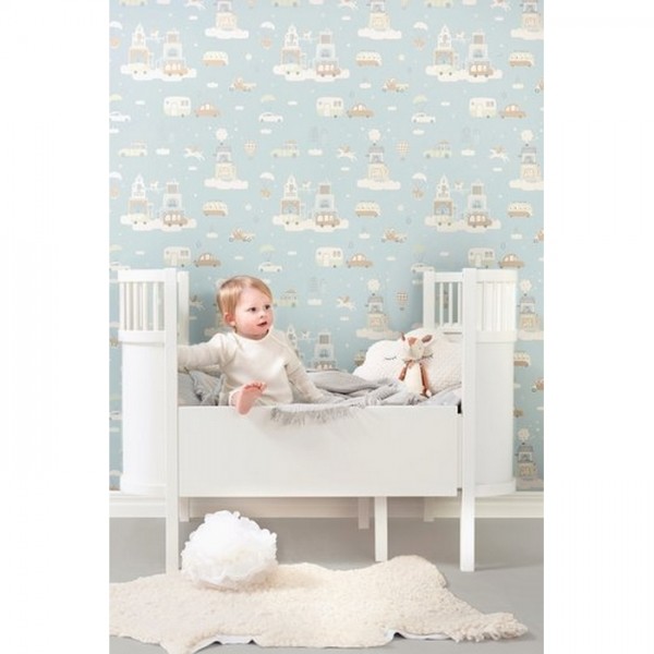 Papier peint Above The Clouds Soft Blue 131-02 - MAJVILLAN