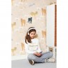 Papier peint Black Panther Creamy Orange 134-03 - MAJVILLAN