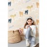 Papier peint Black Panther Creamy Orange 134-03 - MAJVILLAN