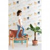 Wallpaper Black Panther Light Grey 134-01 - MAJVILLAN