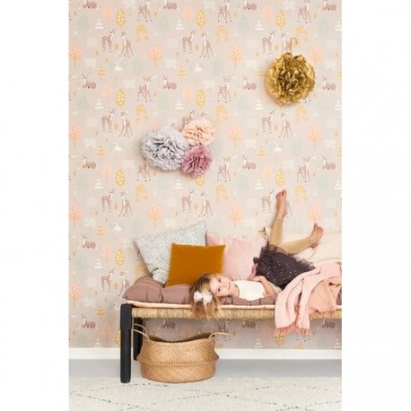 Carta da Parati Golden Woods Dusty Lilac 125-04 - MAJVILLAN