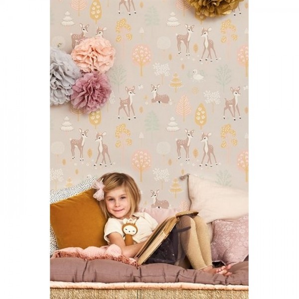Carta da Parati Golden Woods Dusty Lilac 125-04 - MAJVILLAN