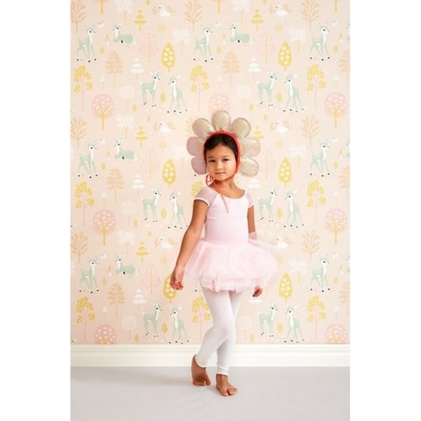 Carta da Parati Golden Woods Sweet Pink 125-03 - MAJVILLAN