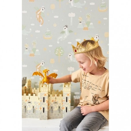 Tapete Magical Adventure Soft Grey 133-01 - MAJVILLAN