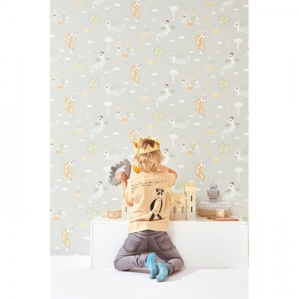 Tapete Magical Adventure Soft Grey 133-01 - MAJVILLAN