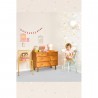 Tapete Rainbow Treasures Lovely Pastel Pink 129-03 - MAJVILLAN