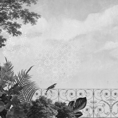 Papel Pintado Avis M2613-3 Mural - Tres Tintas