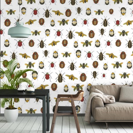 Papier peint Coleopter P2602-4 Mural - Tres Tintas