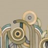 Wallpaper Mural Caligrama M3401-3 - Tres Tintas