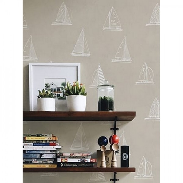 Papel Pintado Eslora Beige 8500023 - COORDONNE