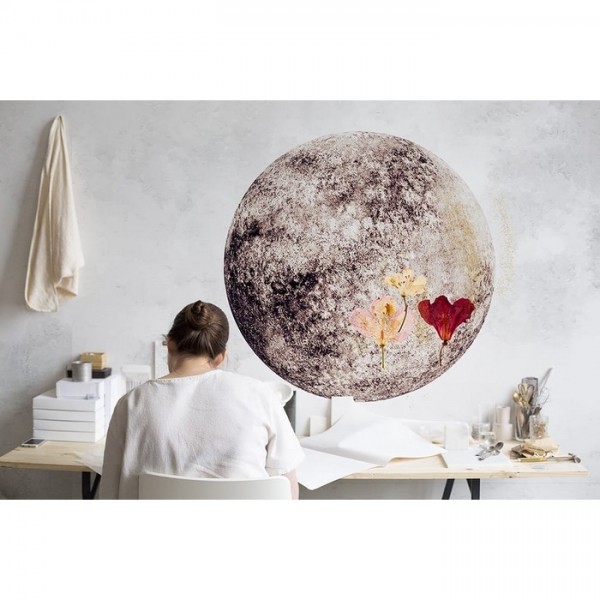 Carta da Parati Full Moon Blue Mural 8500151 - COORDONNE