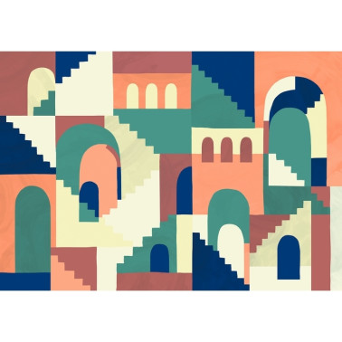Carta da Parati Mural Architopie - Vivid 8000073 - COORDONNE