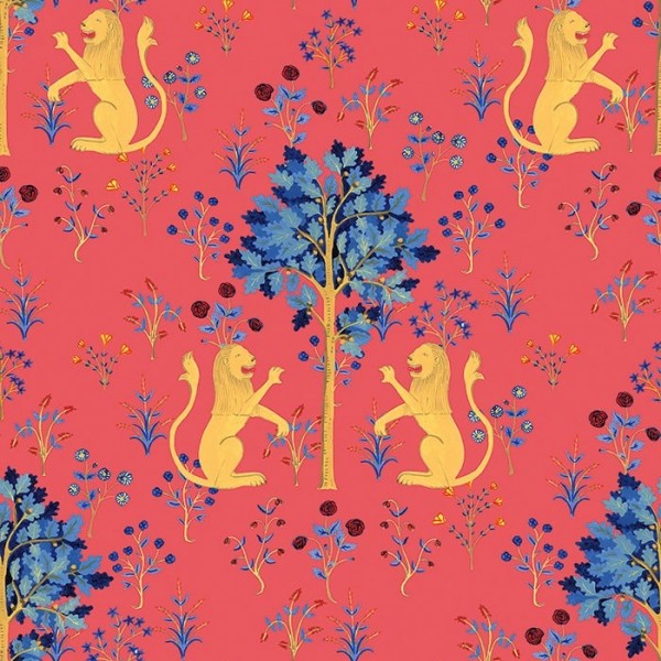 Papier peint Medieval Tapestry Deep Coral 8000013 - COORDONNE Papier peint Medieval Tapestry Deep Coral 8000013 - COORDONNE