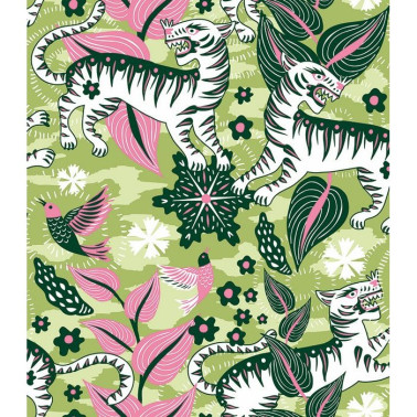 Papel Pintado Selva de Tigres - Morning 8000016 - COORDONNE