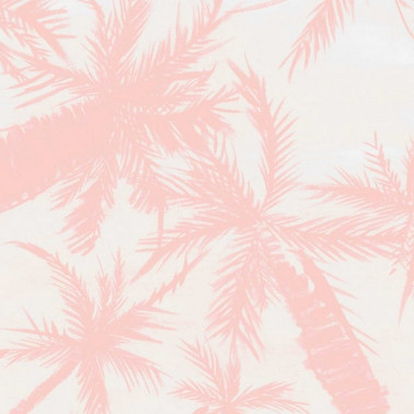 Papier peint ROYAL PALM PINK DOM1410-2 - LES DOMINOTIERS