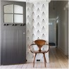Wallpaper BETSY BLACK WHITE DOM144-1 - LES DOMINOTIERS