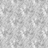 Wallpaper JUNGLE ISLAND BLACK AND WHITE DOM142-1 - LES DOMINOTIERS