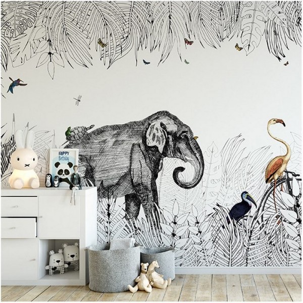 Papel de parede METROZOO DOM147 - LES DOMINOTIERS