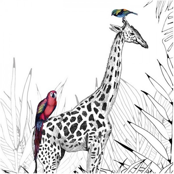 Papel de parede METROZOO DOM147 - LES DOMINOTIERS
